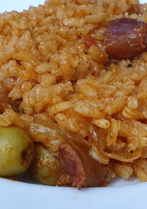 Una foto de Arroz a la Palazuelos