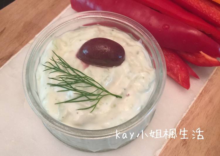 希臘優格沾醬 Tzatziki Sauce