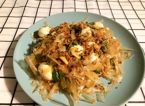 Hình của món Bánh tráng trộn đơn giản.