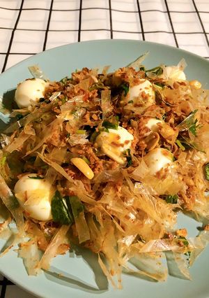 Hình của món Bánh tráng trộn đơn giản.