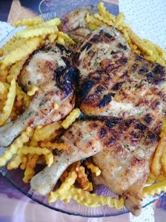صورة لوصفة دجاج مشوي بالزبده والاعشاب
