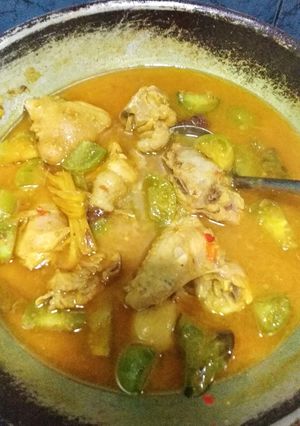 Foto resep Ayam sayur kuning segerrr