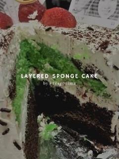 Foto resep KUE BOLU (Layered Sponge Cake)