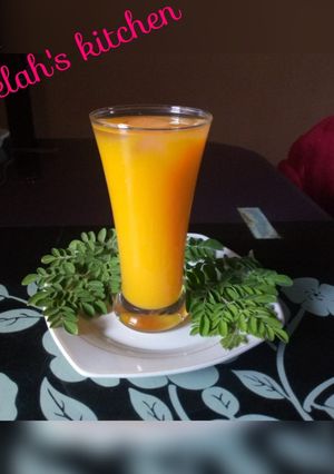 A picture of Mango juice.