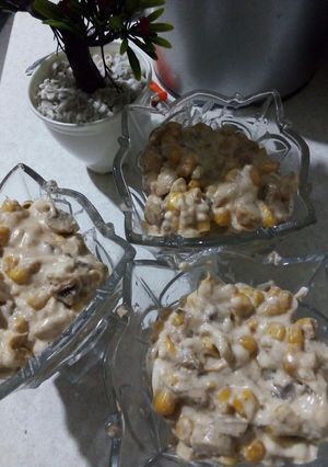 عکسی از دستور 🌽🌽 ذرت مکزیکی بمب انرژی 🤩