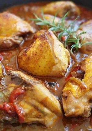 Una foto de Pollo a la cazadora v2