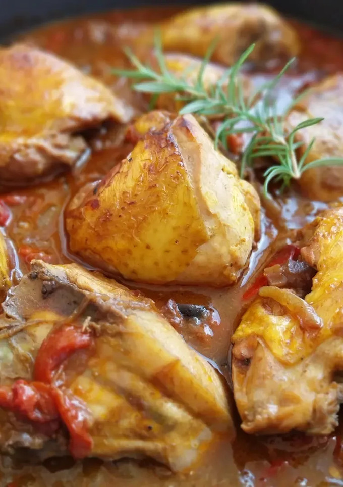 Una foto de Pollo a la cazadora v2