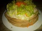 Torre de Panqueques Saludable