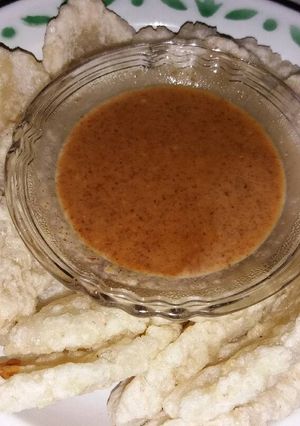 Foto resep Cireng nasi bumbu kacang