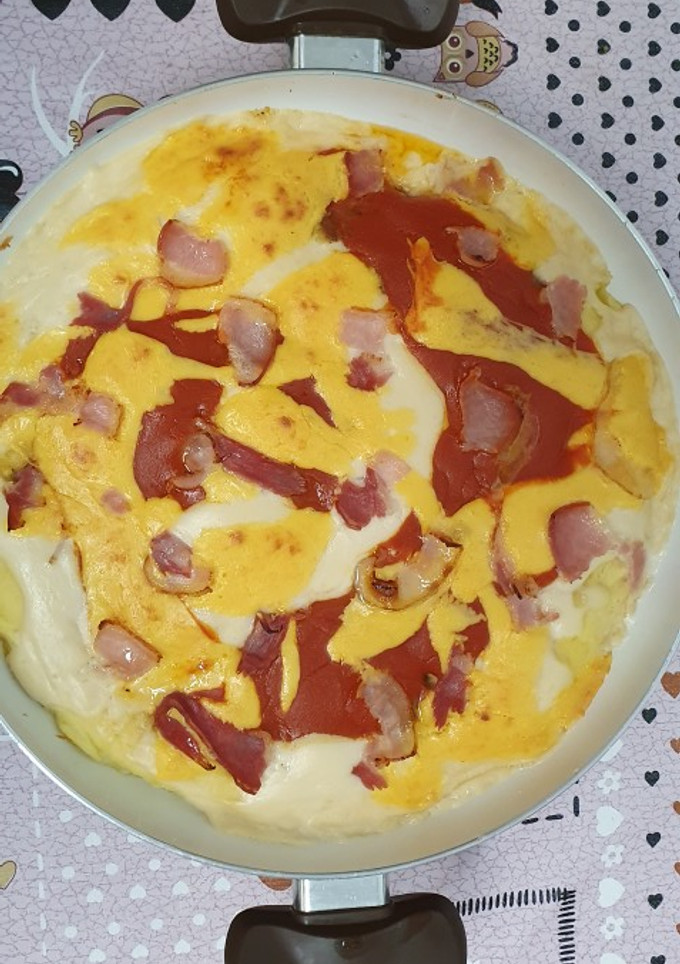 Una foto de Pizza de carne