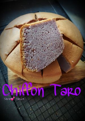 Foto resep Chiffon Taro