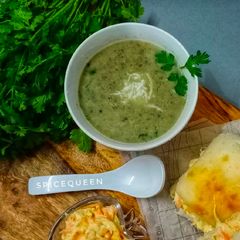 Lentil Coriander Soup A picture of Lentil Coriander Soup.