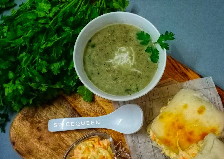 How to Prepare Quick Lentil Coriander Soup