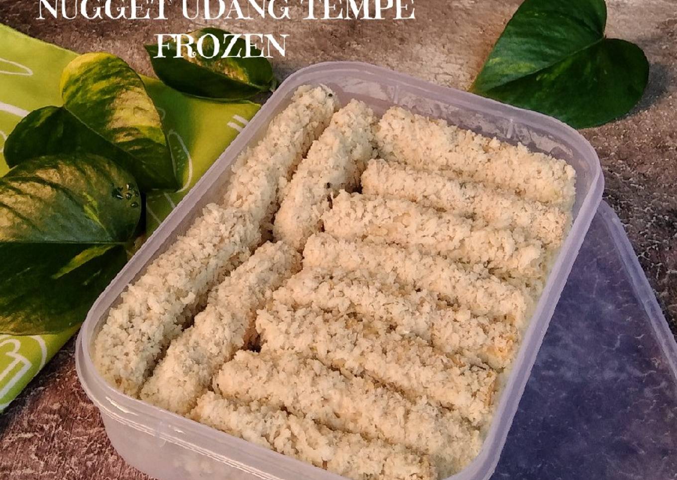 Resep Nugget tempe udang frozen Anti Gagal