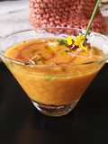 Gazpacho de manga con Granada