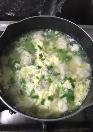 餛飩蛋花湯（0失敗） 的食譜成品照片