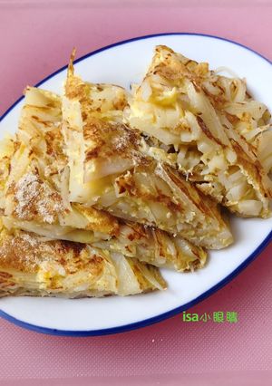 簡單版馬鈴薯煎雞蛋 的食譜成品照片
