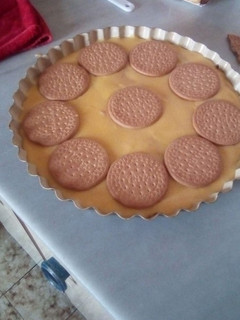 Una foto de Tarta de natillas facilísima