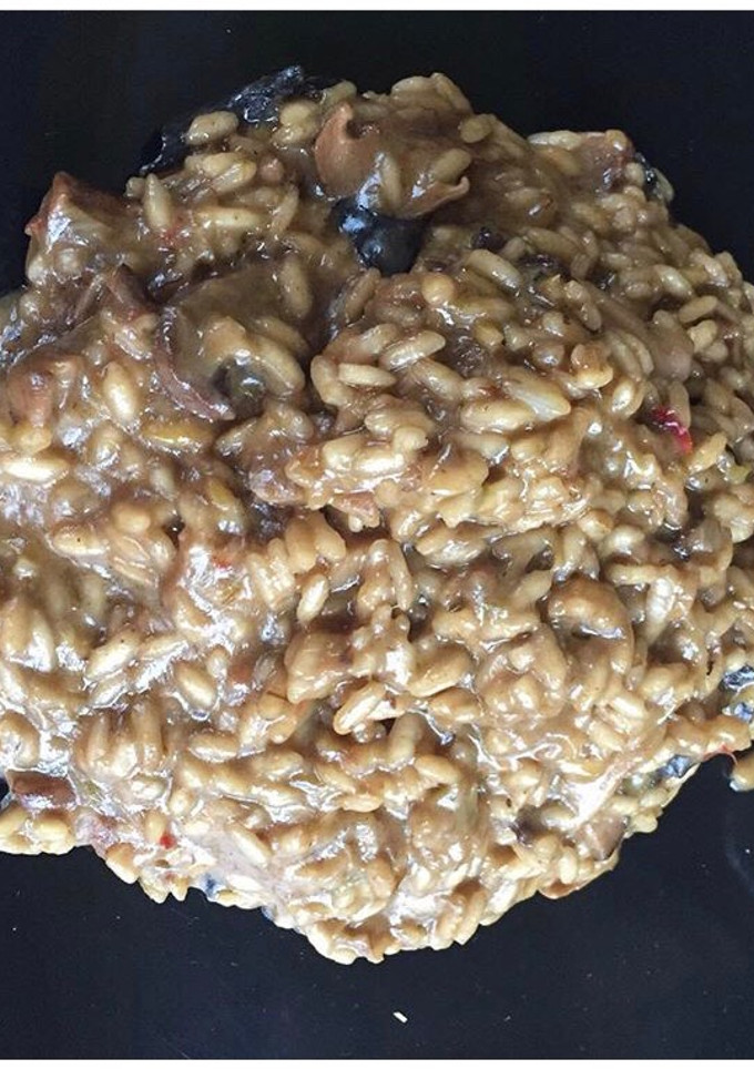 Una foto de Risotto de Setas