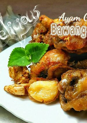 Foto resep Ayam Goreng Bawang Putih Simple & Gurih 🍃