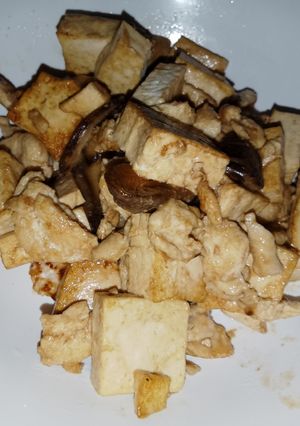 รูปของ ผัดไก่ใส่เต้าหู้ขาว