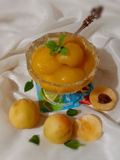 عکسی از دستور کمپوت زردآلو