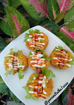Foto resep Donat Sosis