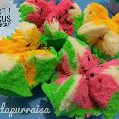 Roti Kukus / Bolu Kukus Mekar "Semangka" রেসিপির প্রধান ছবি
