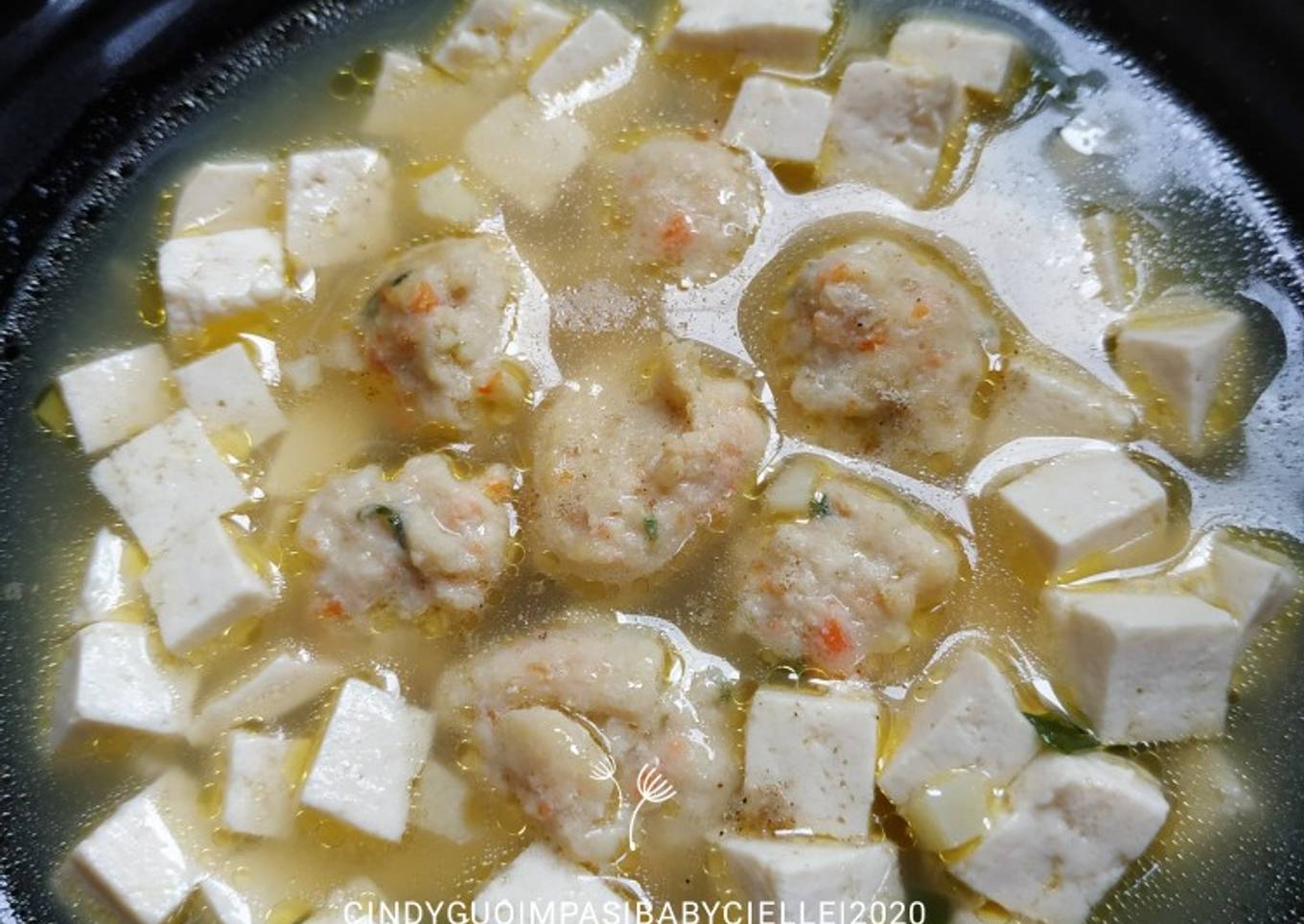 68. MPASI 12+ Tahu Bakso Homemade