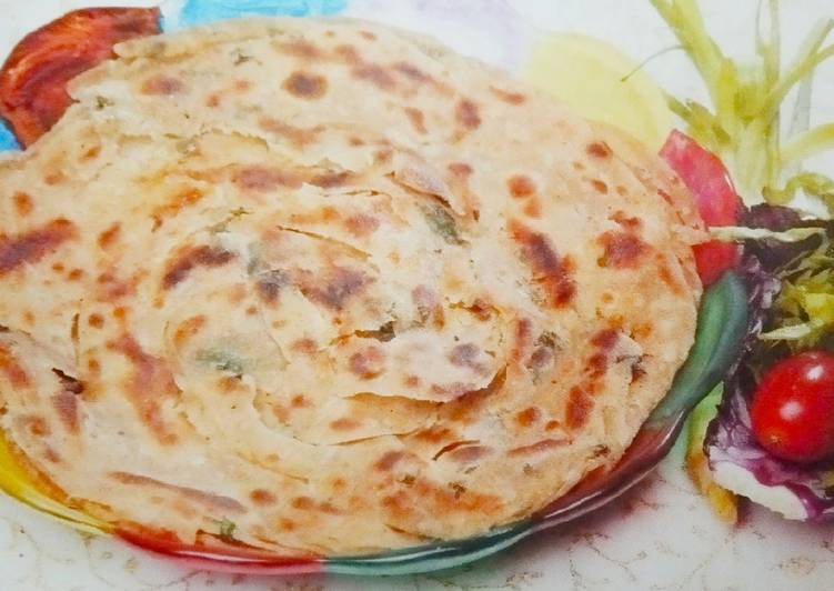 Aloe Vera Lachhedar Parantha