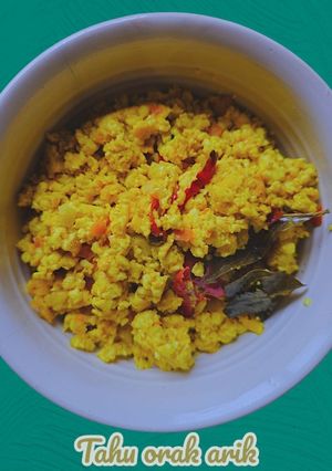 Foto resep Tahu orak arik pedas
