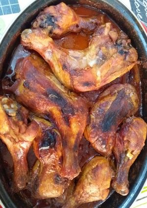 صورة لوصفة دجاج دبوس مشوي بالفرن