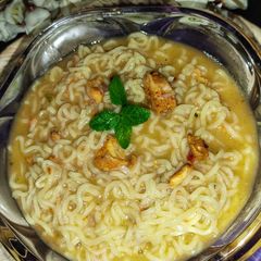 A picture of Cheesy Fajita Ramen Noodles 🍝.