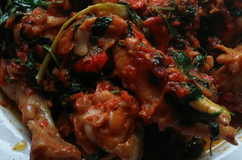 Resep Ceker pedas kemanggi (woku) Anti Gagal