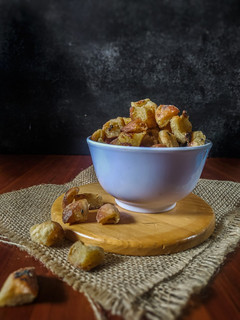 Foto resep Caramel Bread Popcorn (Pinggiran Roti)