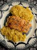 Boo-tifully Stuffed Salmon 👻