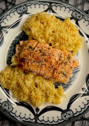 A picture of Boo-tifully Stuffed Salmon 👻.