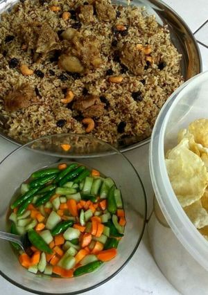Foto resep Nasi kebuli kambing