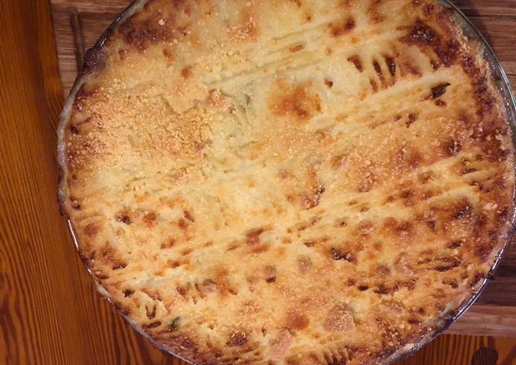 Pastel de papa y batata
