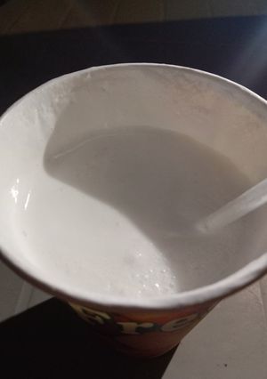 A picture of Meethi Lassi 🍻🍻🍻.