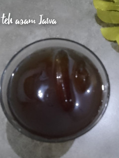Foto resep Es teh asam jawa