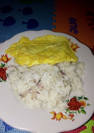 Foto resep Nasi Goreng Bawang Simple