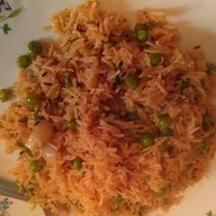 A picture of Peas Pulao.