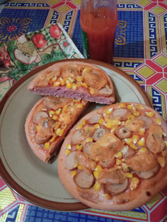 Foto resep Pizza ubi ungu