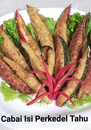 Foto resep Cabai Isi Perkedel Tahu