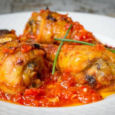 Muslos de pollo macerados al horno Receta de Cocinando Con TJ- Cookpad