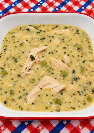 A picture of White Chicken Chili.