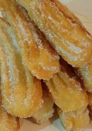 Una foto de Churros caseros