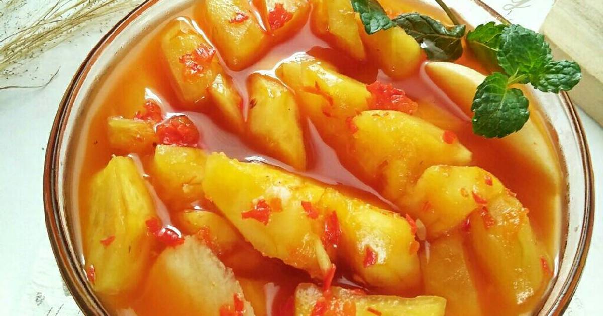 Resep Asinan Buah Pedas Manis Asem Seger Oleh Dapurvy Cookpad