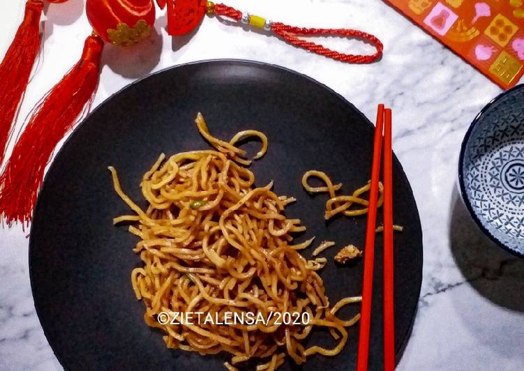 Resepi Mee goreng Daging Chinese style yang Bergizi